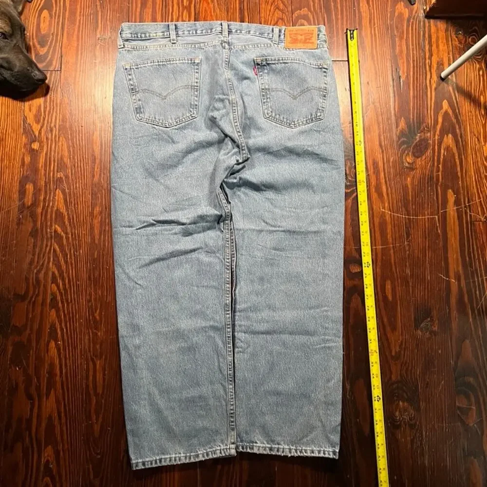 Levi's 42x30 Y2K 505 Jeans Light Wash Straight